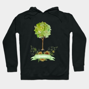 Summer is here! - Summer season green Hoodie